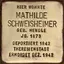 Mathilde Schweisheimer geb.Mendle Mathilde Schweisheimer geb.Mendle