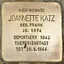 Stolperstein dedicato a Johanette Katz