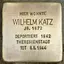 Stolperstein dedicato a Wilhelm Katz