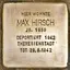 Stolperstein dedicato a Max Hirsch