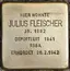 Stolperstein dedicato a Julius Fleischer