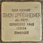 Stolperstein dedicato a Simon Oppenheimer