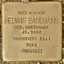 Stolperstein dedicato a Henriette Hedwig Banemann