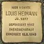 Stolperstein dedicato a Louis Heimann