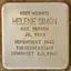 Stolperstein dedicato a Helene Simon