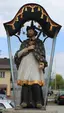 Figurenbildstock hl. Johannes Nepomuk und Kruzifixus