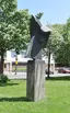 Voortschrijdende vrouwenfiguur