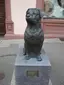 Rottweiler statue
