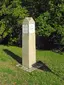 Signpost stone Kurort Gohrisch