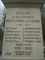 War memorial of Saint-Léger-près-Troyes