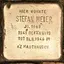 Stolperstein dedicato a Stefan Meier (Merianstr. 11)