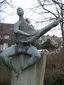 Mann mit Laute