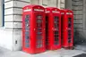3 K6 Telephone Kiosks Outside Stratford Town Hall 3 K6 Telephone Kiosks Outside Stratford Town Hall
