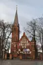 Virgin Mary Queen of Poland church in Wrocław Klecina