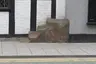 Mounting block at right hand of numbers 26-30 (even)