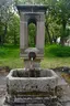 Pant And Trough At East End Of The Grove
