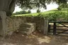 Mounting Block And Gate Posts To South East Of Higher Staplehill