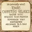Stolperstein dedicated to Tomás Carretero Velsaco