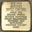 Stolperstein dedicated to Antonio Ortíz Crespo