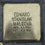 Stolperstein für Edward Stanislaw Malecka