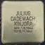 Stolperstein für Julius Dadewach Kinjora
