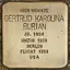 GERTRUD KAROLINA BURIAN