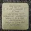 Stolperstein em memória de Leo Massenbacher