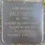 Stolperstein em memória de Paul Siems
