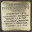 Stolperstein em memória de Ernst Lambrecht