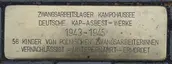 Stolperstein Zwangsarbeitslager Kampchaussee