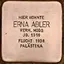 Stolperstein voor Erna Adler