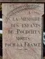 Le monument aux morts