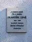 Plaque to František Lepař