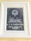 Tomáš G. Masaryk Memorial Plaque