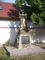 Monument to the fallen in Jalové Dvor in Prague