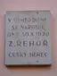 Plaque to Zdeněk Řehoř