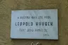 Plaque of Leopold Koubek