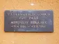 Plaque to Miroslav Beránek