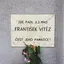 Plaque to František Vítěz