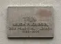 Plaque of MUDr. Kriegel
