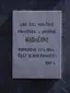 Hadačovi memorial plaque
