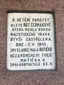 Plaque to Rut Čermáková