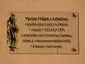 Plaque to Václav Hájek z Libočan at Tetín school
