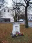 Cross near Budějovická and Hornokrčská junction