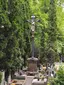 Cemetery cross in Prosek Cemetery