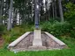 Cemetery cross at Forest Cemetery in Svoboda nad Úpou