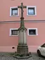 Wayside cross in Kostelní street