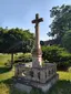 Cross near historic pub in Záměl