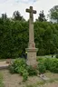 Main cross in Hustopeče Cemetery‎
