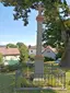 Stone cross in Senohraby